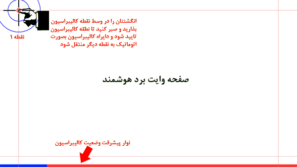 کالیبره کردن وایت برد هوشمند