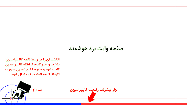 کالیبره کردن وایت برد هوشمند